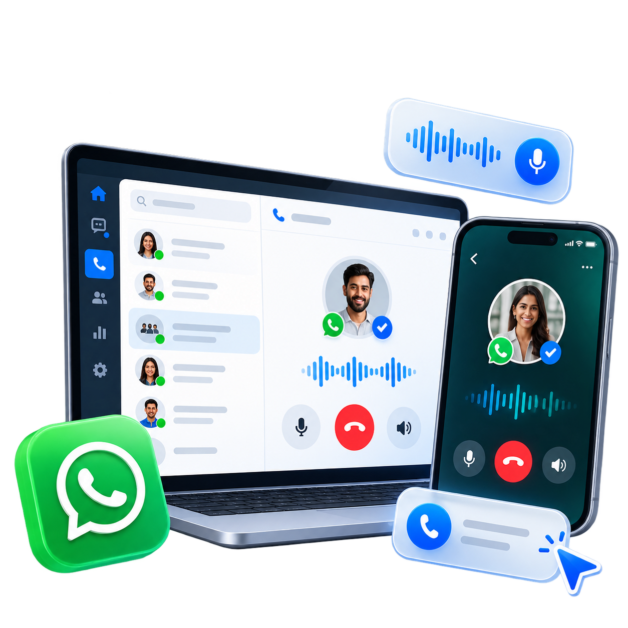 WhatsApp Voice Calling Banner